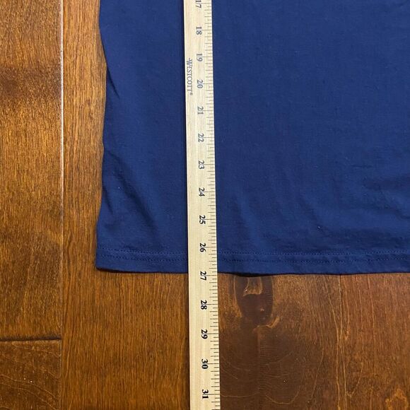 Hanes Vintage CIS Computer Information Systems Navy T-Shirt Men's Size Large - Picture 8 of 8